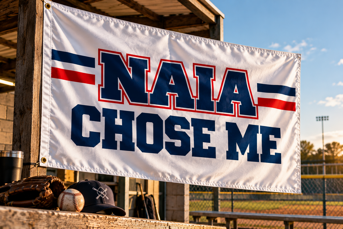 NAIA Chose Me Flag
