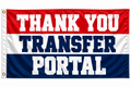 Thank you Transfer Portal Flag